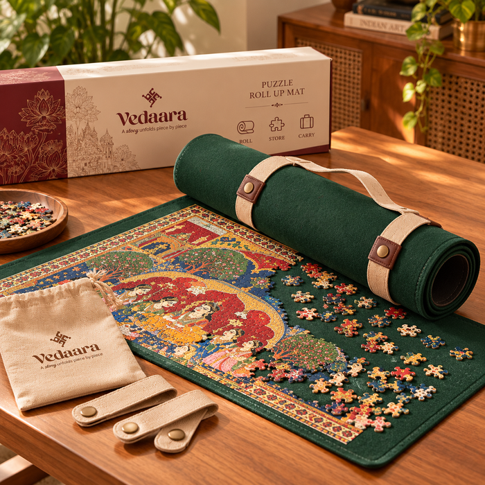 Roll up puzzle mat