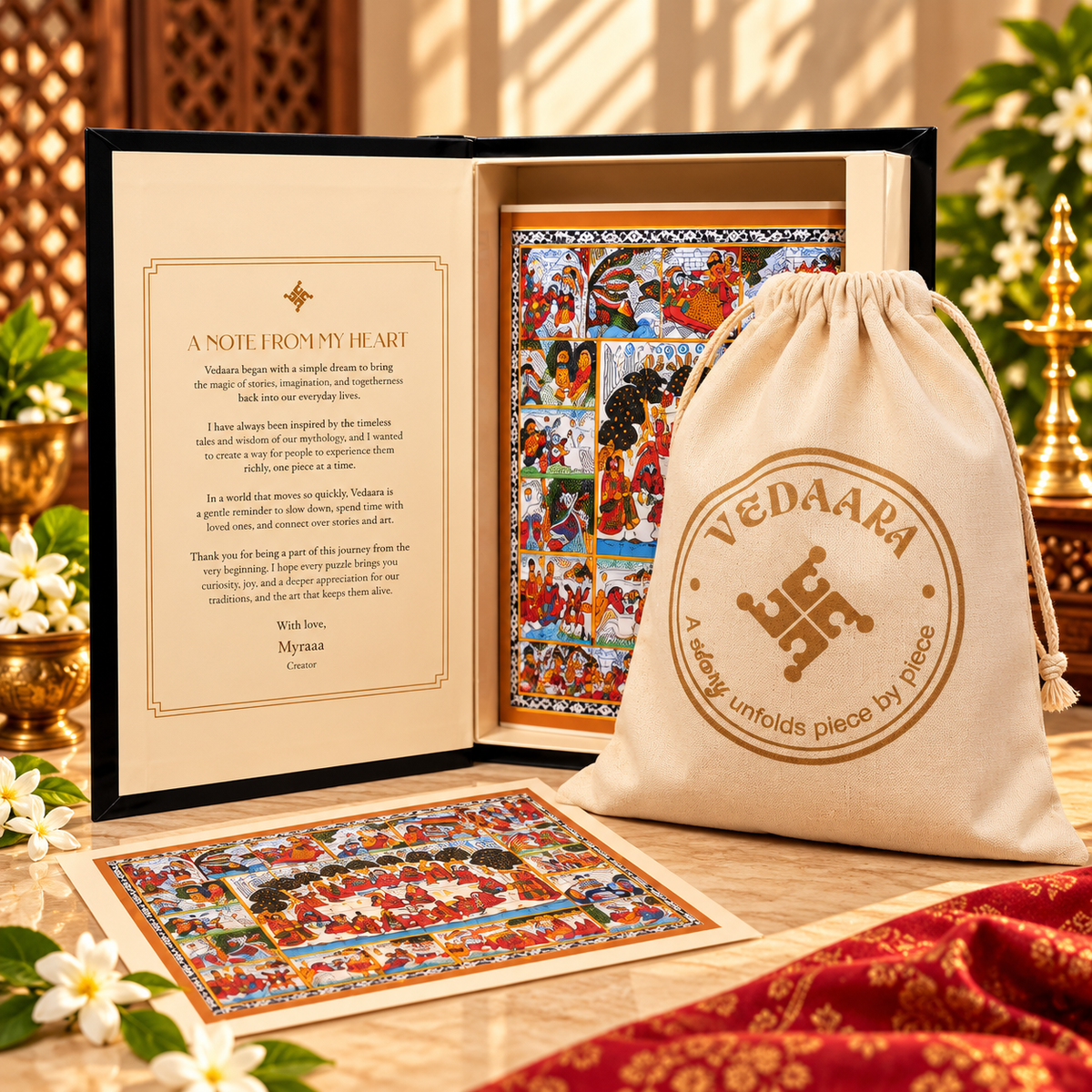 SHRI KRISHNA RAS LILA PUZZLE